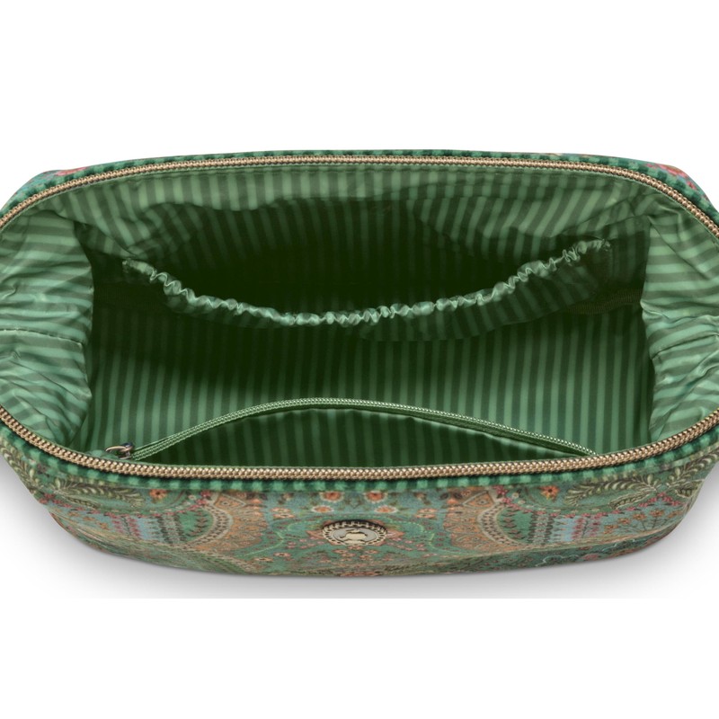 Cooper Cosmetic Purse Extra Large Jabali Green 30 x 13.8