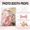 30th Brithday Decoration 30PCS Birthday Photo Booth Props, Inflatable Photo