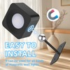 LIGHTULIFE 2PC Magnetic 360° Rotation Base Ball for LED Wall