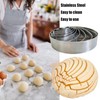 Cutter Mexican Bread Mold Made Of Stainless Steel 4.1 Inch,Stamp