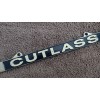 Unbranded New Blem Chrome "1965 CUTLASS" License Plate Frame Coupe