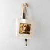 CafePress Dachshund 9L007D 15 Tote Bag Reusable Natural Beige Canvas