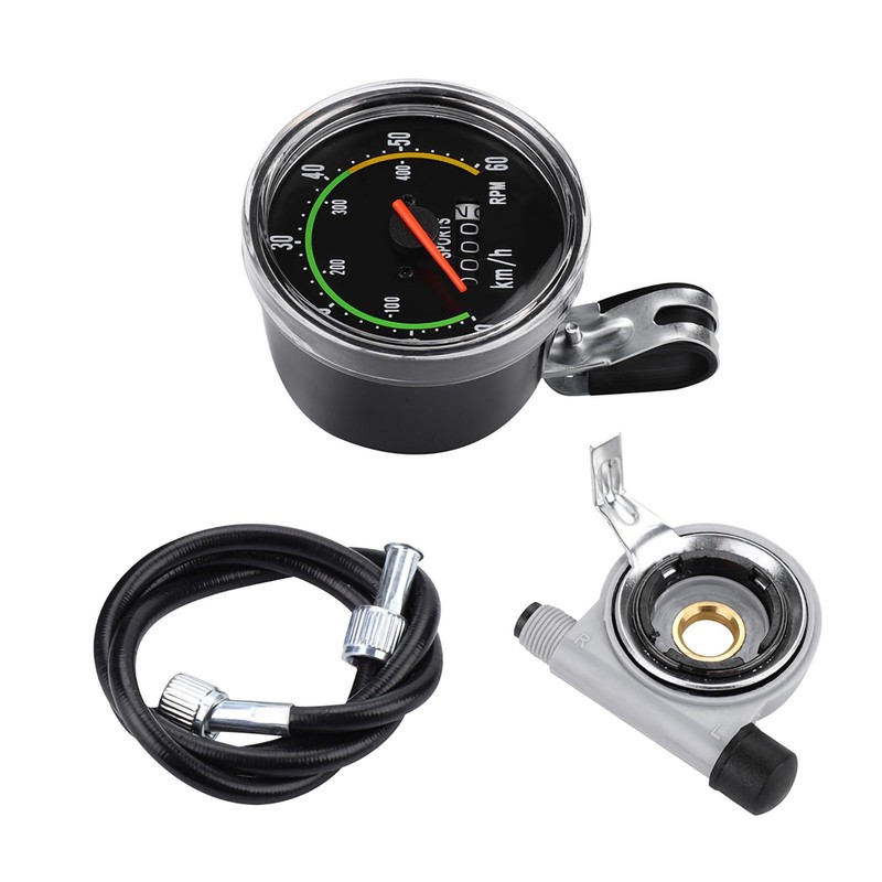 Speedometer, Mechanical Computer Speedometer Odometer Cycling Stopwatch Practical Accessories Speedometer