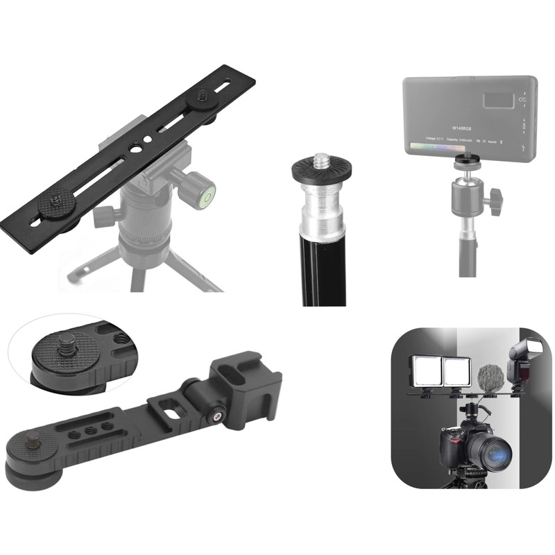 1/4 inch Space Adapter for 1/4" Camera Screw Camera Tripod