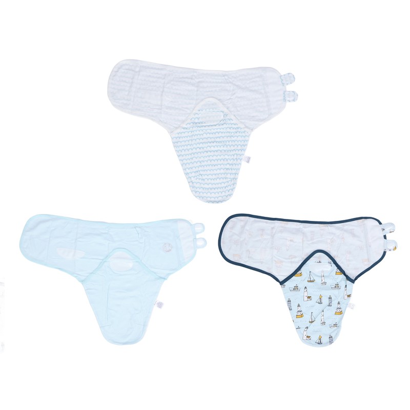3pcs Baby Swaddle Sleep Sacks Cotton Swaddle Blanket for 0