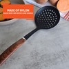 IMUSA USA Nylon Skimmer with Woodlook Handle