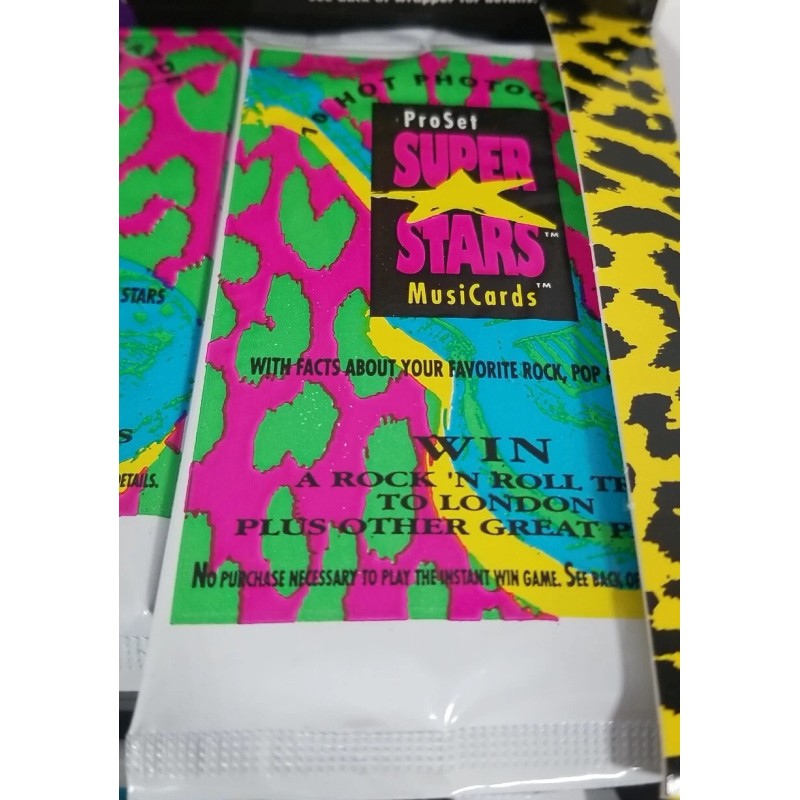 1991 Pro Set Super Stars MusiCards Series One, 1 Unopened