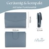 Baur Women's Genuine Leather Wallet with RFID Protection, Small Wallet,