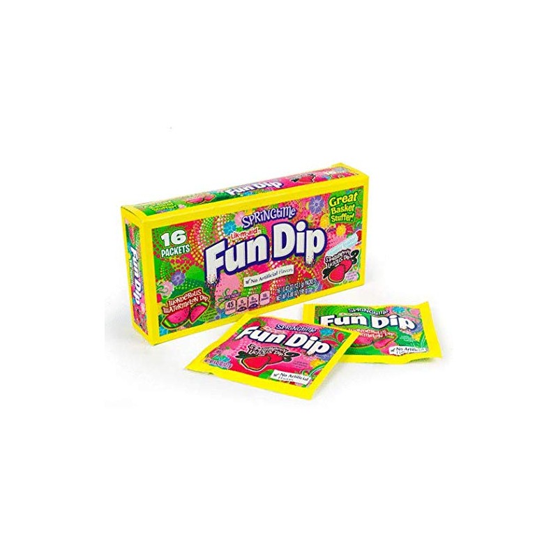 Easter Candy Springtime Fun Dip from Lik-M-Aid (16ct Box)