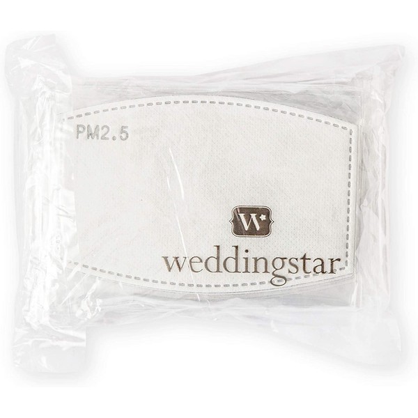 Weddingstar PM 2.5 Disposable Mask Filters 5-Layer Carbon Technology - 20 Pack