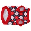 Pet Pig Spring Summer Sleeveless TShirt Pet Vest Sweatshirt Rhombus