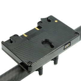 Gold Mount Carbon Fiber Battery Plate for DJI Ronin-M/MX, Freefly Movi Stabilizers