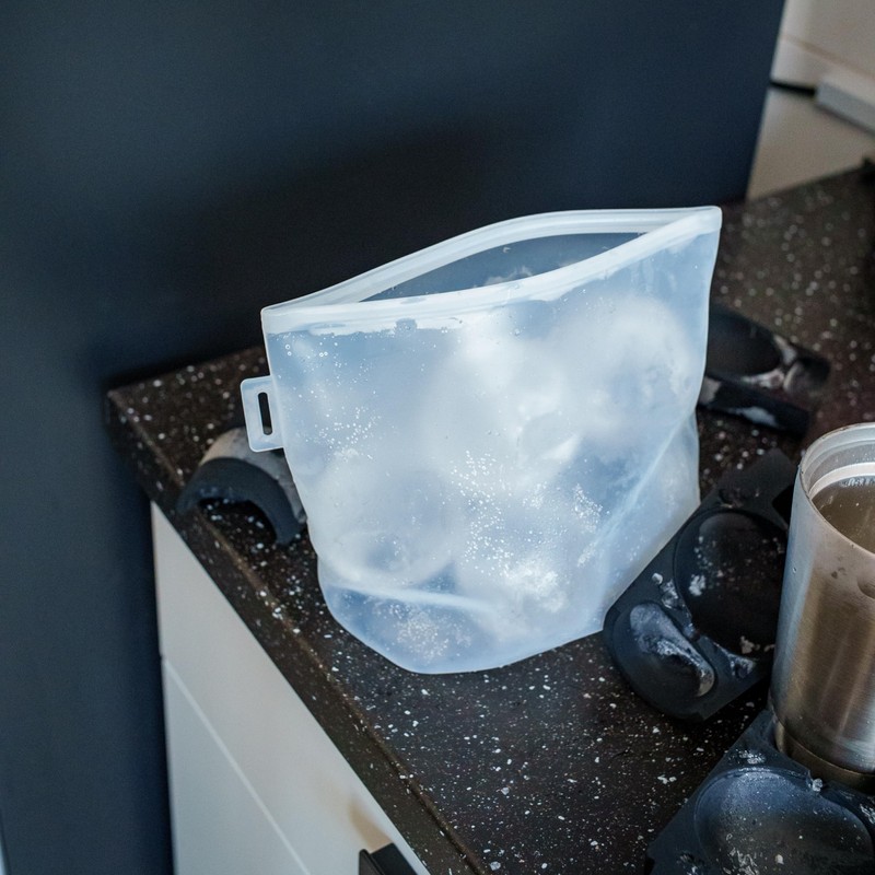 NAISU Clear Ice Silicone Storage Bag