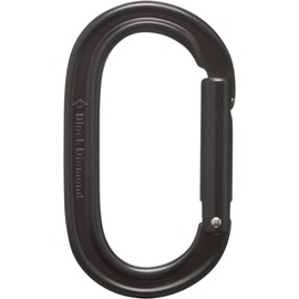 Black Diamond BD10034 Oval Key Lock, Black