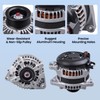 1042110080, 1042110081 New Alternator 240A Compatible with Ford F-150 2015-2020