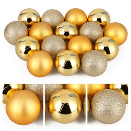 Uten 30Pcs 6cm Christmas Balls Ornaments for Xmas Christmas Tree for Holiday Wedding Party Decoration