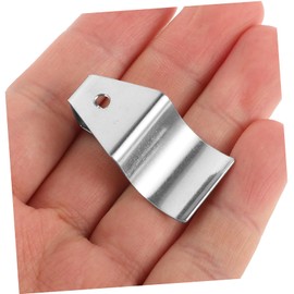 Hohopeti 10pcs Heavy Duty Stainless Steel Wallboard Hooks No Punching Required Vinyl Siding Clips for Hanging Decorations for Signs Ornaments