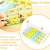 Large Pill Box, Pill Organiser Tablet Organiser Pill Boxes 7