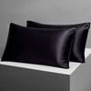 Candoury Satin Silk Pillowcase for Hair and Skin, Standard Size