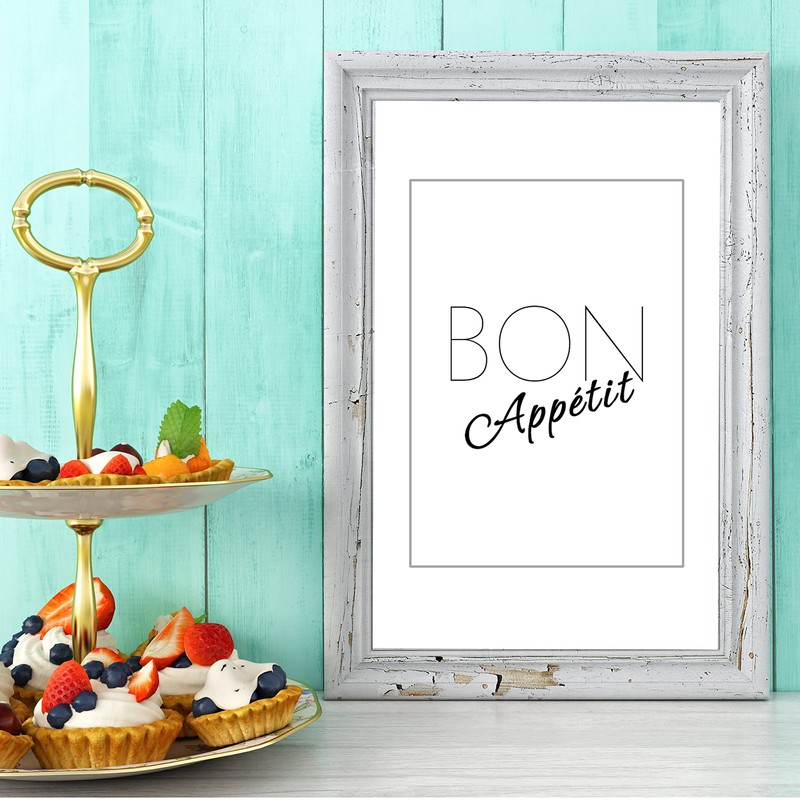 VON STEINEICH® Kitchen Picture Set [4 Pieces] - Tasteful Decorative