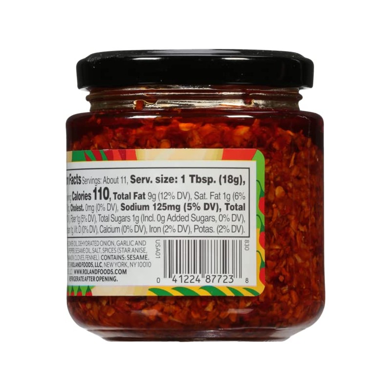 Roland Foods Spicy Chili Onion Crisp, 7 Ounce