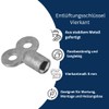 BADfabrik24 Oventrop 1011465 Thermostat Uni LH with Zero Position M30