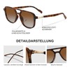 wearPro Sunglasses Women's Polarised Men's UV400 Unisex Sunglasses Trendy Rectangular