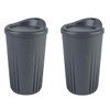 APS 67553 To Go Reusable Cups Set of 2 Cups