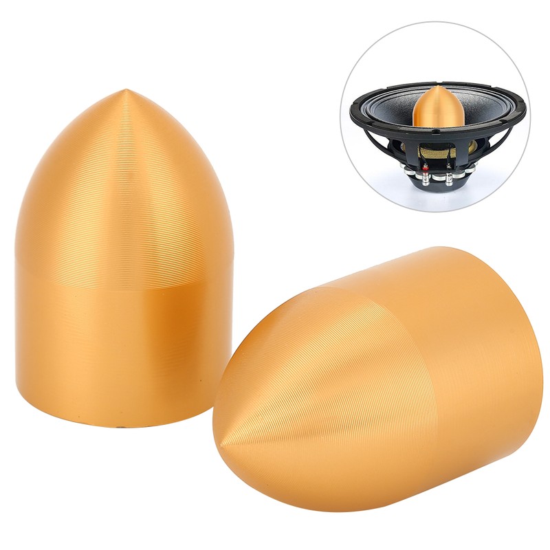 2Pcs 35 Core Low Sound Horn Speaker Pure Aluminium Shot
