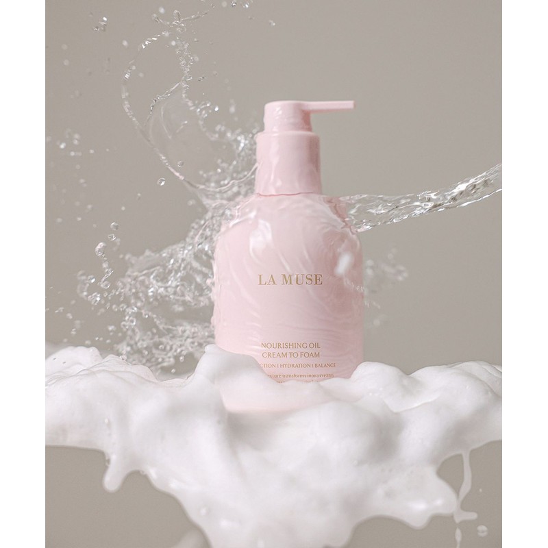 Lamyuz Lamoose Nourishing Oil Cream to Foam