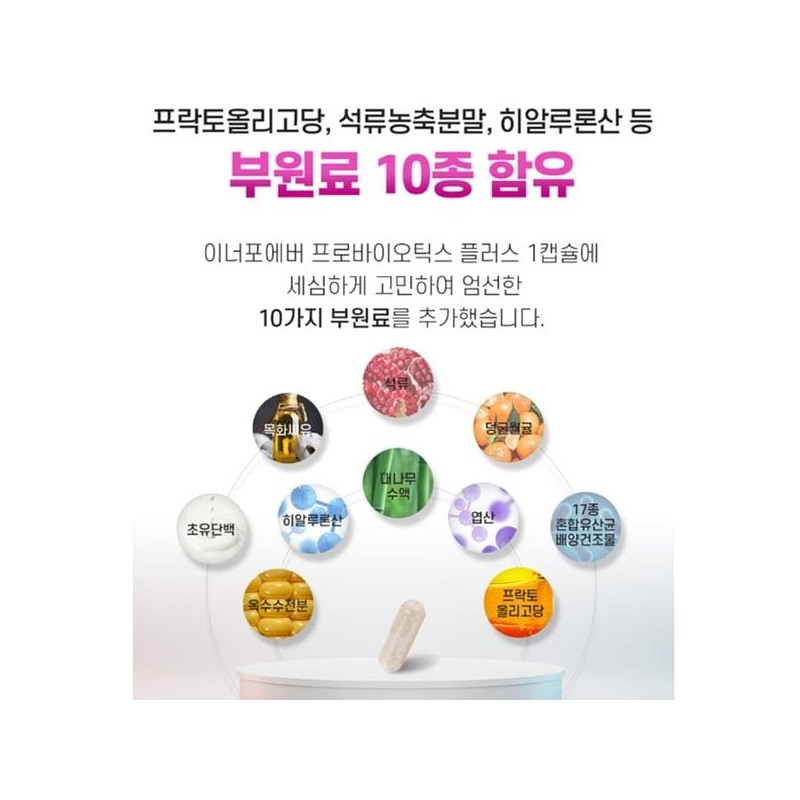 여성 질 세포 유래유산균 보장균수 100억유산균 모유유래유산균 30캡슐 Women's Vaginal