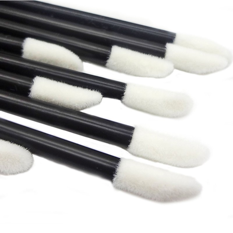 GoWorth 500Pcs/Set Disposable Lip Brushes Make Up Brush Lipstick Lip