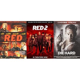 Bruce Willis 7-Movie Collection : Die Hard / R.E.D. (Special Edition) / RED 2