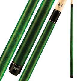 Viking Valhalla 100 Series No Wrap 2 Piece 58” Pool Cue Stick VA105 (19oz, Green)