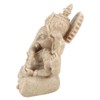Sandstone Resin Indian Ganesha Elephant God Statue Fengshui Buddha Sculpture