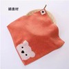 Children's Towel with Loop, Bear, Hand Towel, Kindergarten, Nursery School,