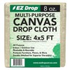 EZ Drop Painter's Canvas Fabric Drop Cloth for Painting (4