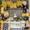 140pcs Black and Gold Balloons, Balloons Arch Kit 5 10