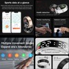Smart Ring Health Tracker, Wearable Sleep Heart Rate Step Blood
