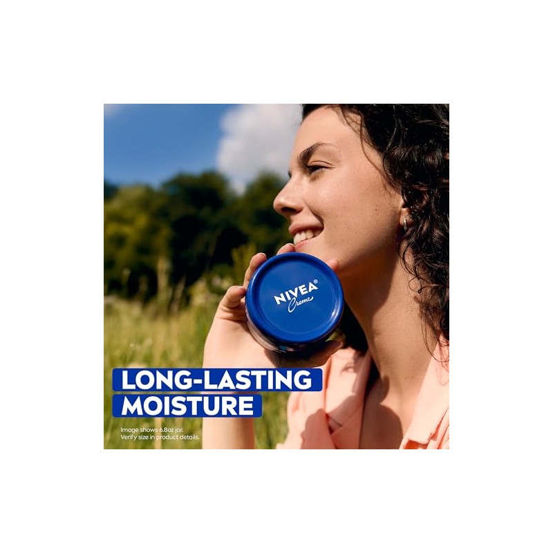 NIVEA Creme Body, Face and Hand Moisturizing Cream, 16 Oz