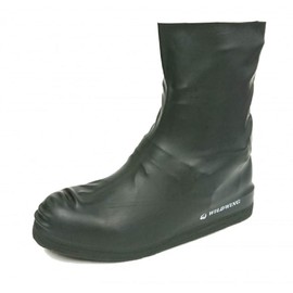 Wildwing Shoe Cover (High Cut) Rubber Large Size Stretches and Durable! Compatible with Boots and Sneakers. (Completely Waterproof) Non-slip Rain Shoe Cover Recommended for Camping, Fishing, and