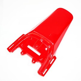 BLYGO Red Plastic Rear Tail Mud Guard Fender CRF50 Style PIT PRO Trail Dirt Bike