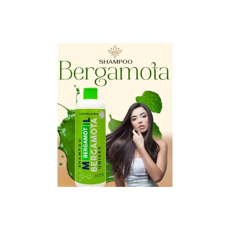 Champú Aceite DE BERGAMOTA 32 fl oz (950ml) CHAMPÚ ACEITE