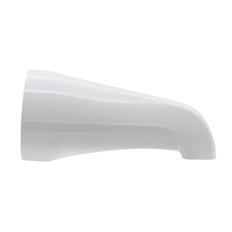 Westbrass E531-1F-50 5-1/4" Standard Front Connection Tub Spout, Powder Coat