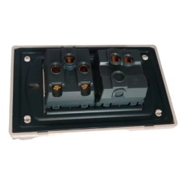 CL Placa Para Luz Pared 1 Enchufe 1 Apagador