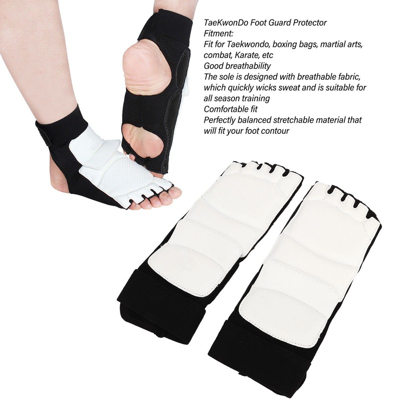TaeKwonDo Foot Guard Protector TKD Martial Arts Sparring Instep Gear