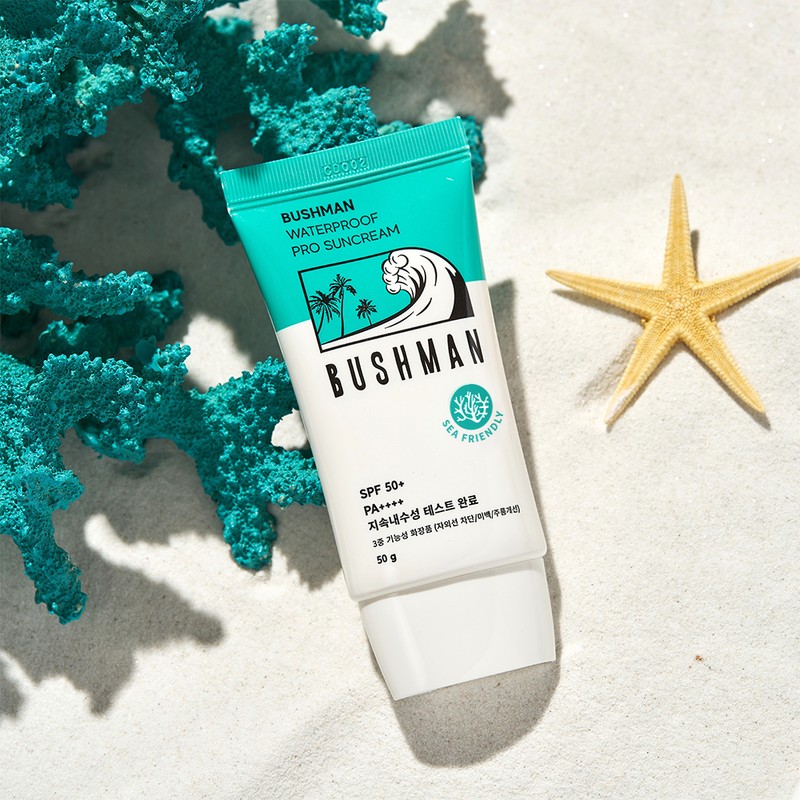 Bushman Waterproof Professional Sunscreen SPF50+ PA++++, 50g, 1 unit