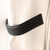 OCIOLI Modern Black Curtain Tiebacks 2 Pack - Wall Mount