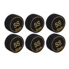 6pcs Pool Billiard Cue Tips 12mm Billiard Pool Cues Tips