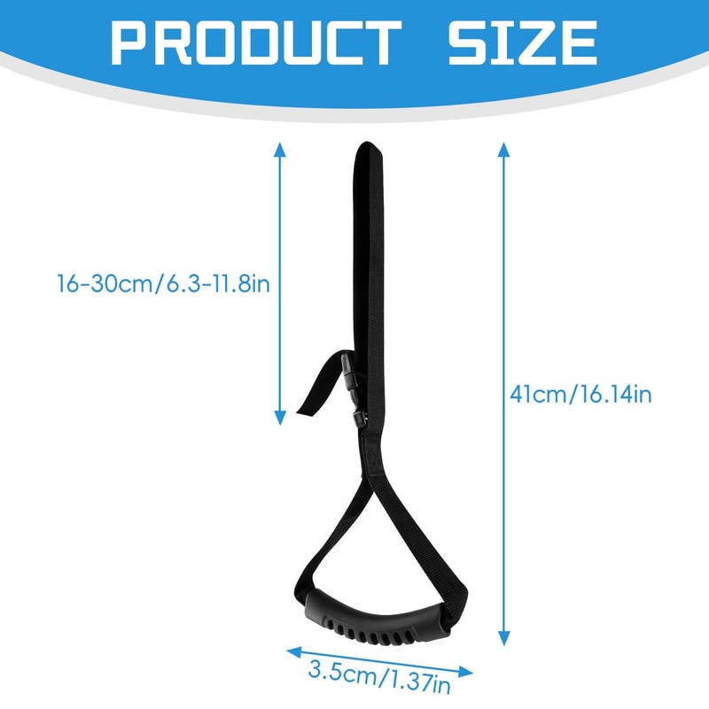 Lotsdonxia Portable Car Mobility Aid Handle - Adjustable Vehicle Support
